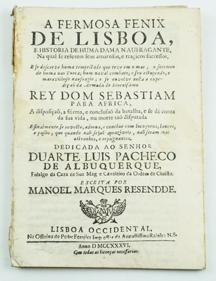 Rey Dom Sebastiam – 1736