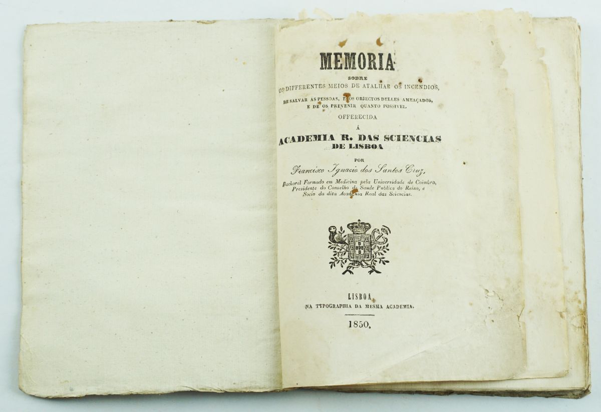 Memória sobre os Differentes Meios de Atalhar os Incêndios
