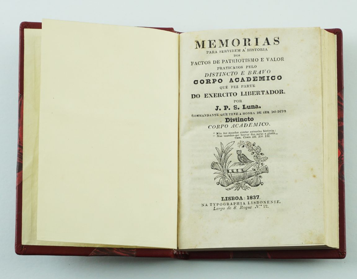 História do Corpo Académico na Guerra Civil de 1832-1834