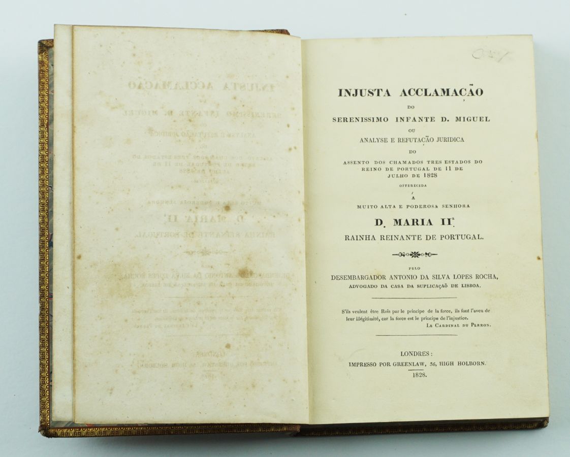 Debate em torno da querela da sucessão entre D. Pedro e D. Miguel (1828)