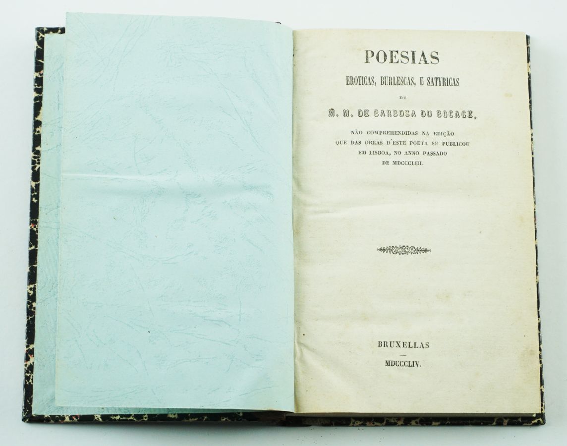 Bocage – Poesias Eróticas, Burlescas e Satyricas 