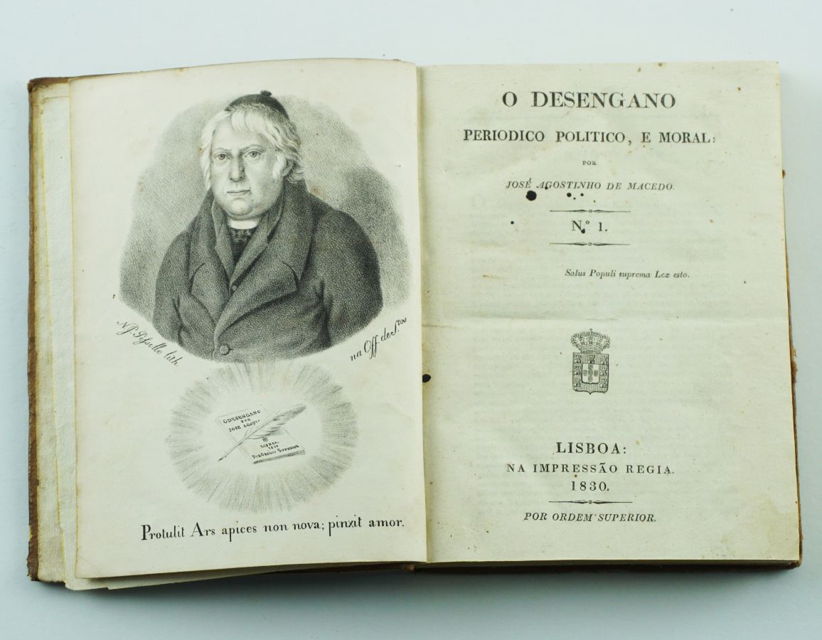 Colecção completa de rara publicação miguelista (1839)