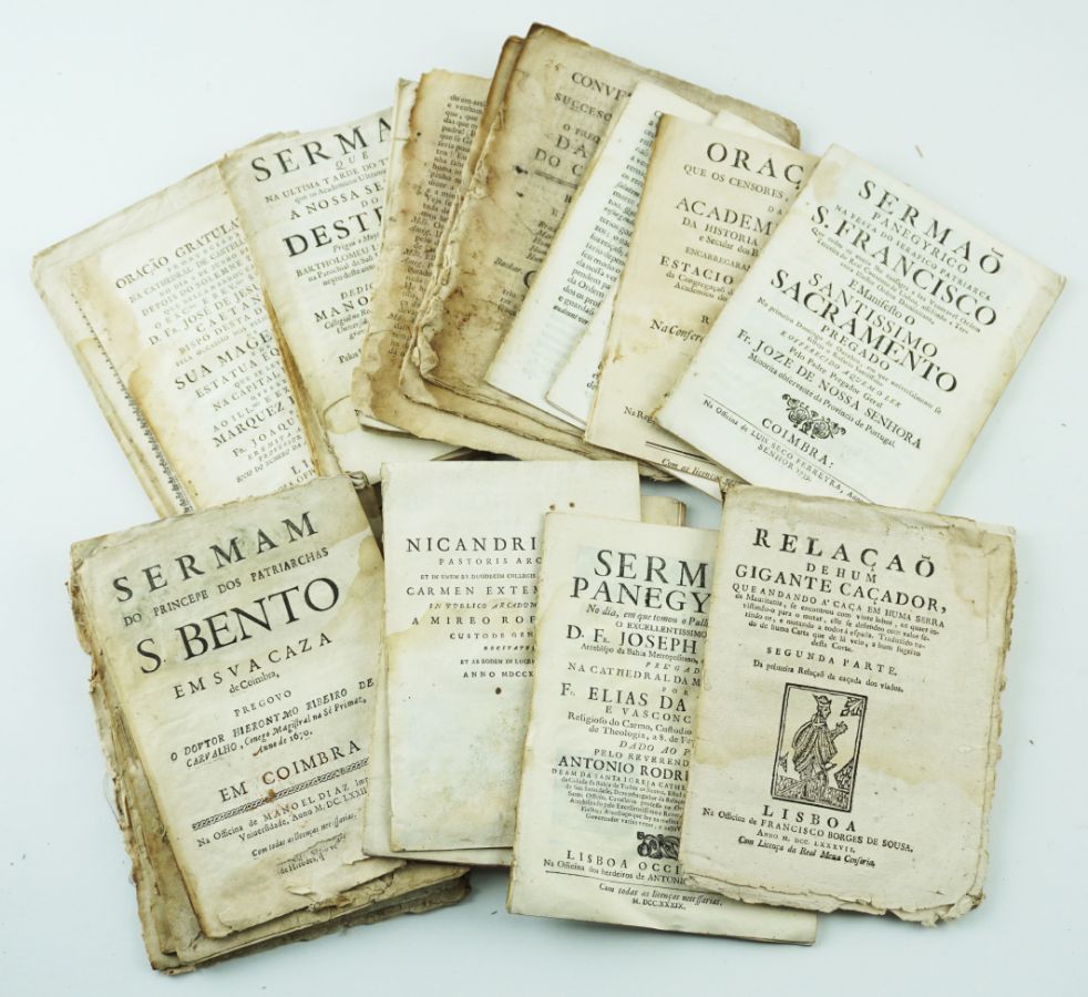 Publicações diversas Portuguesas séc. XVII e XVIII