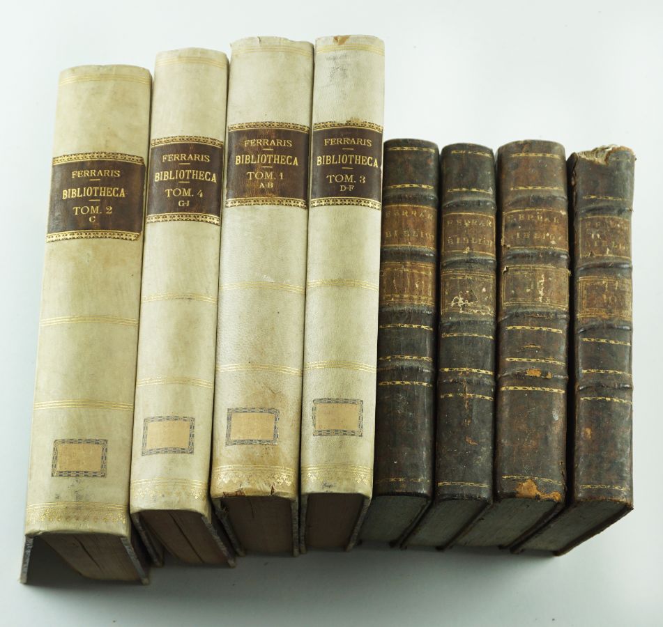 Prompta Bibliotheca F Lucii Ferraris ( Edição do Sec XVIII e XIX)