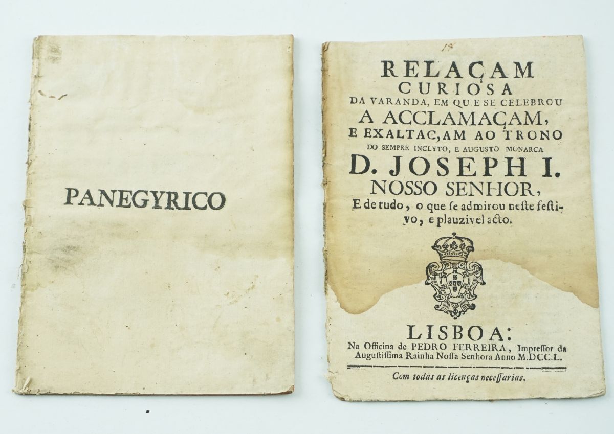 Rey D. Jozé - Coroação do Rei D. Jozé I 1750