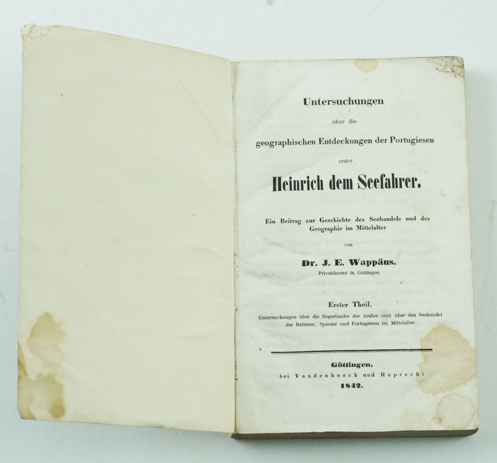 Geographischen Entdeckungen der Portugiesen – 1842