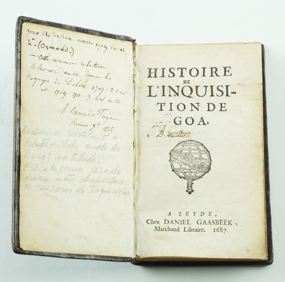 Dellon – Inquisição de Goa – Primeira Edição (1687)