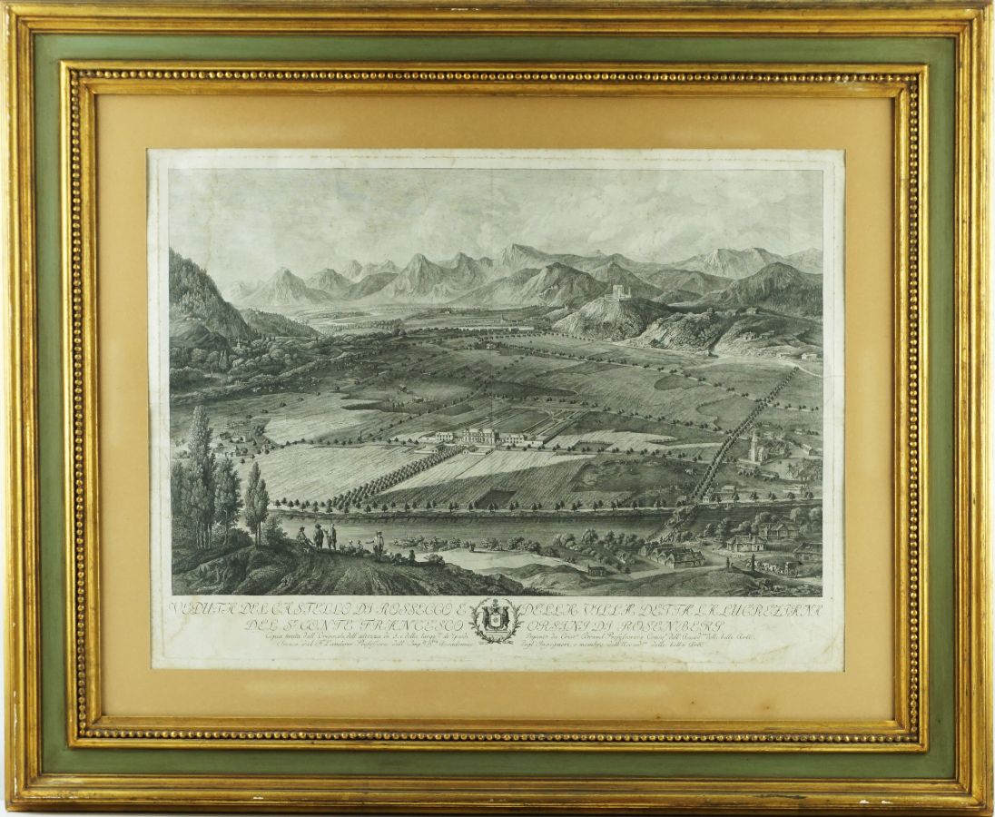 Veduta del Castello de Rossecco