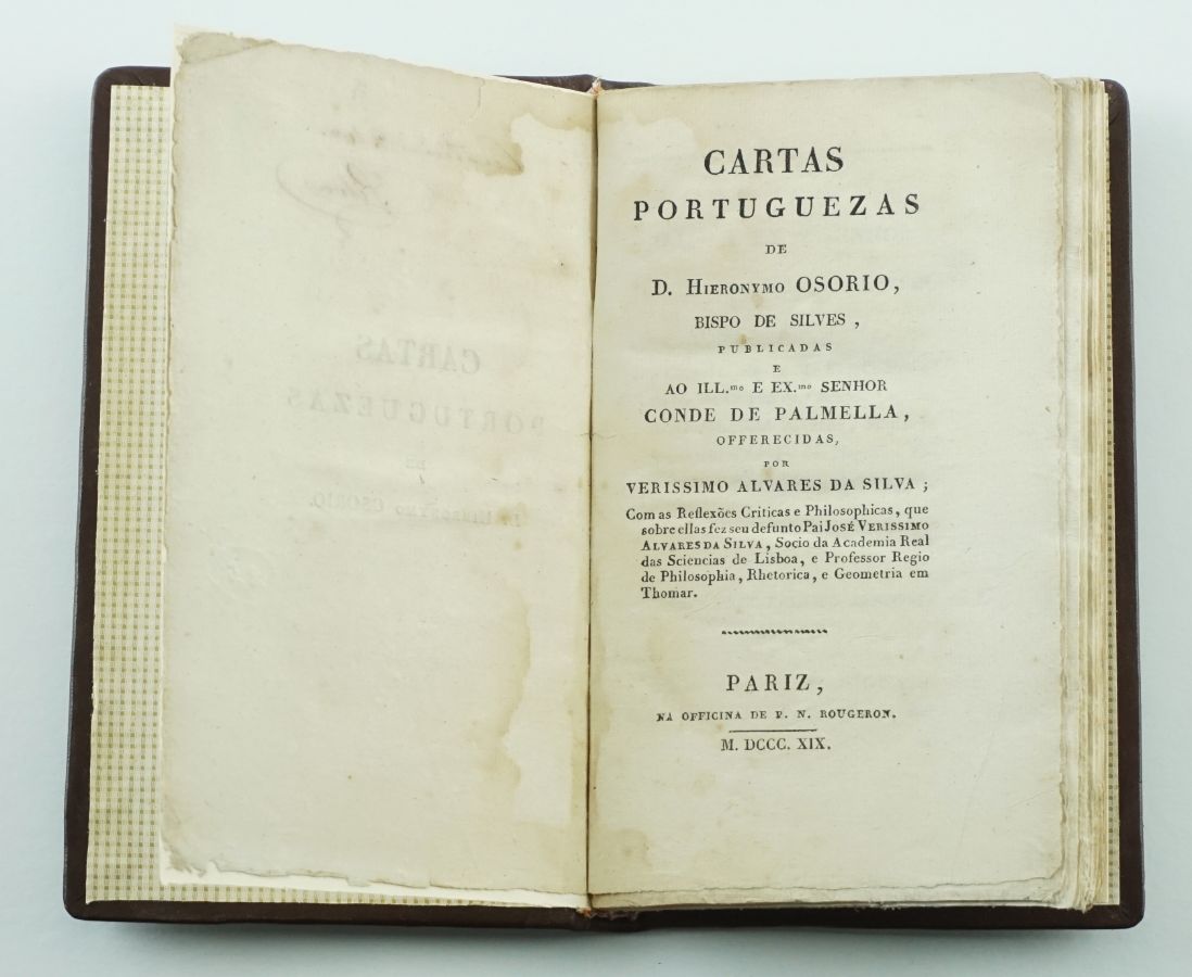 Cartas Portuguezas de D. Hieronymo Osorio – Conde de Pamella