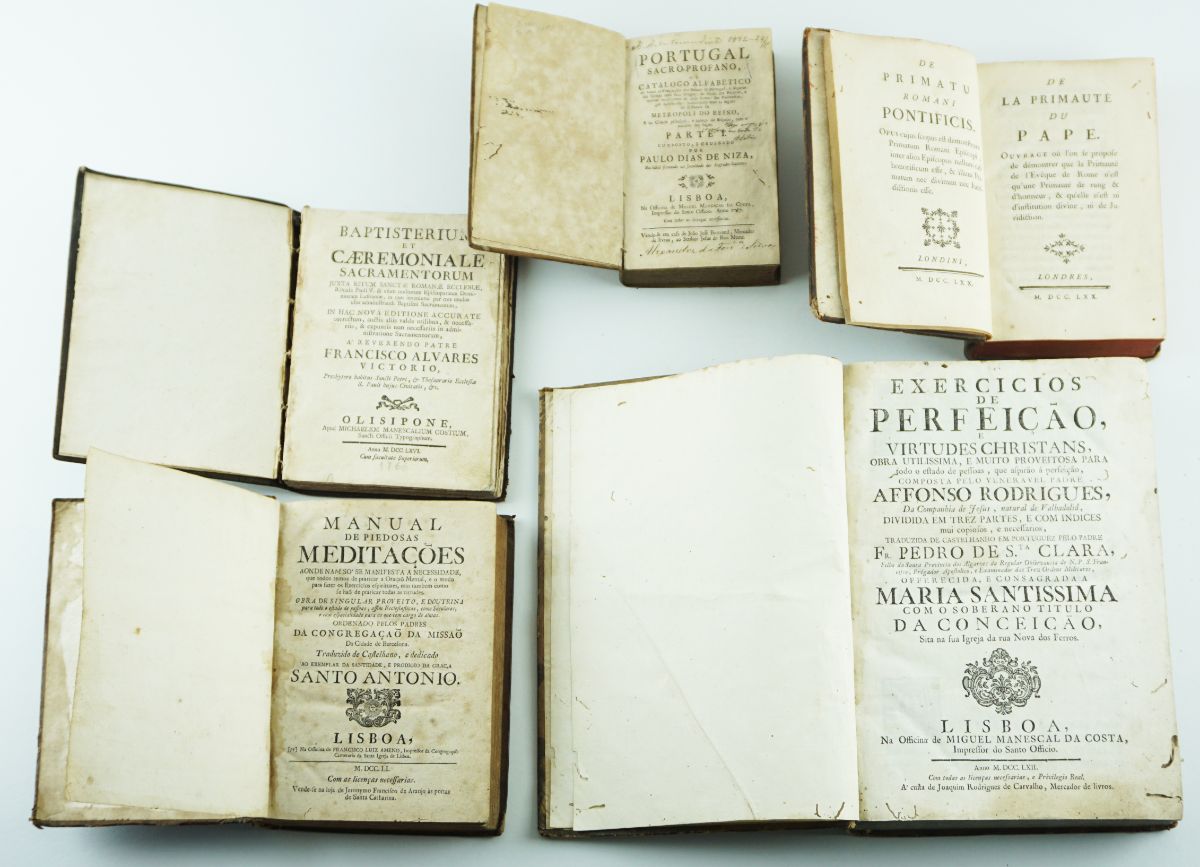 Livros Religiosos séc. XVIII