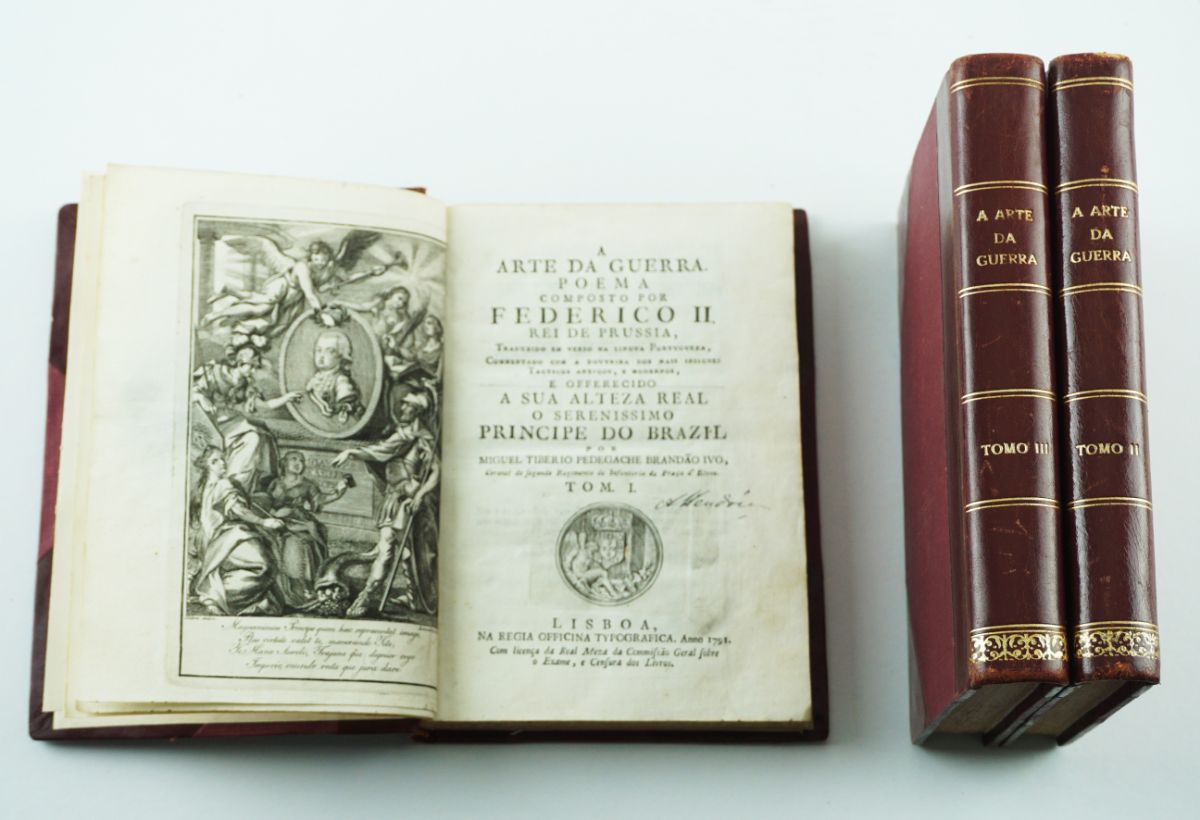 Arte da Guerra, poema composto por Frederico II, Rei da Prussia, sec XVIII