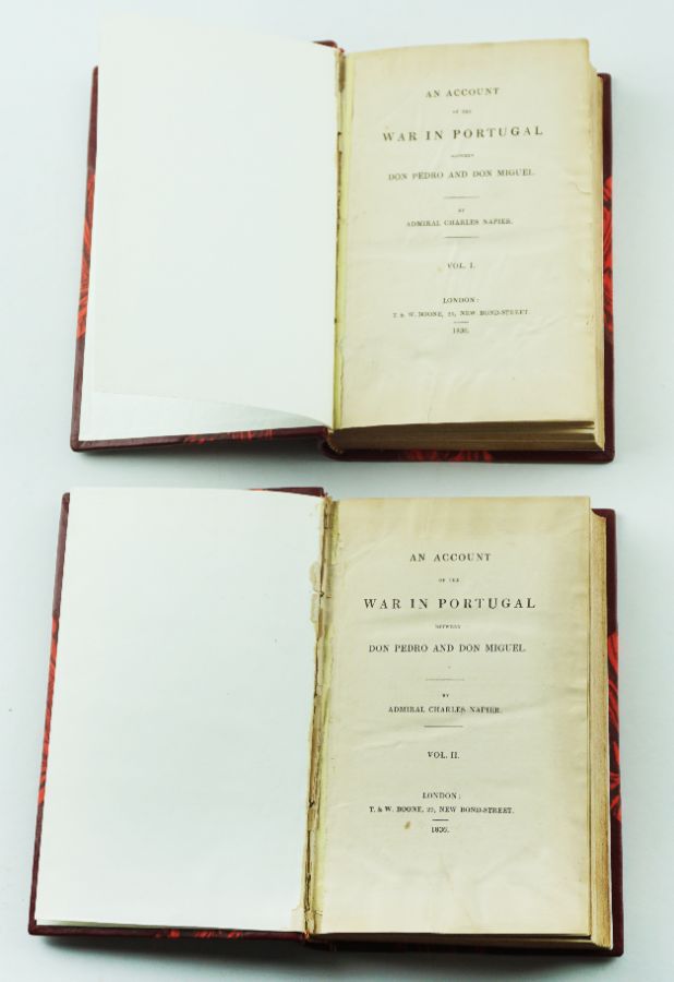 Obra clássica do Almirante Charles Napier sobre a Guerra Civil (1836)