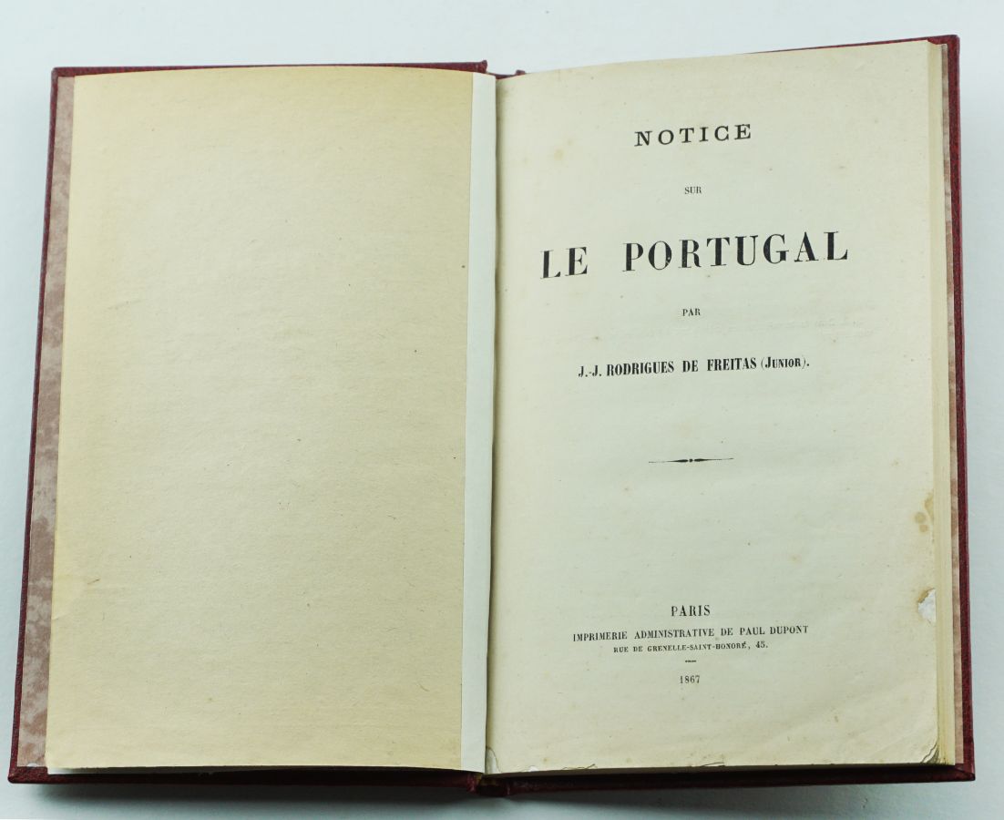 Notice sur le Portugal (1867)