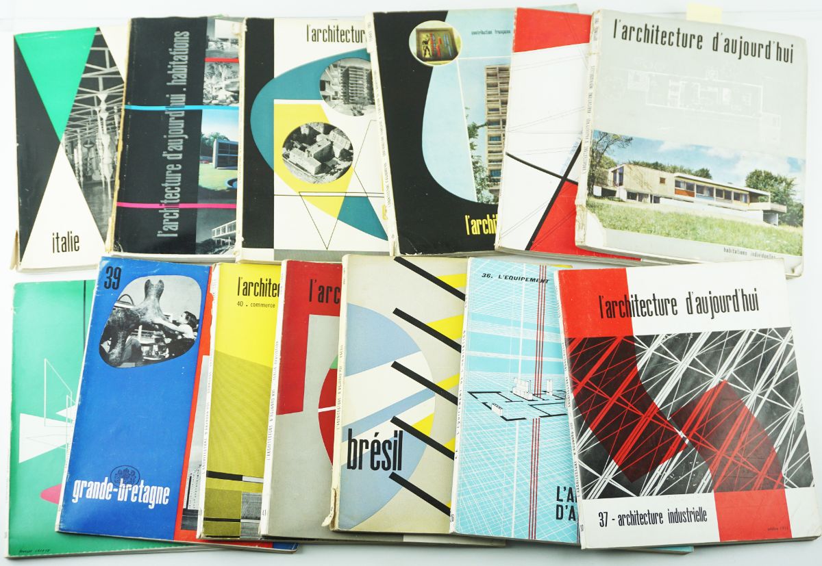Architecture D’Aujourd Hui – Importante conjunto.