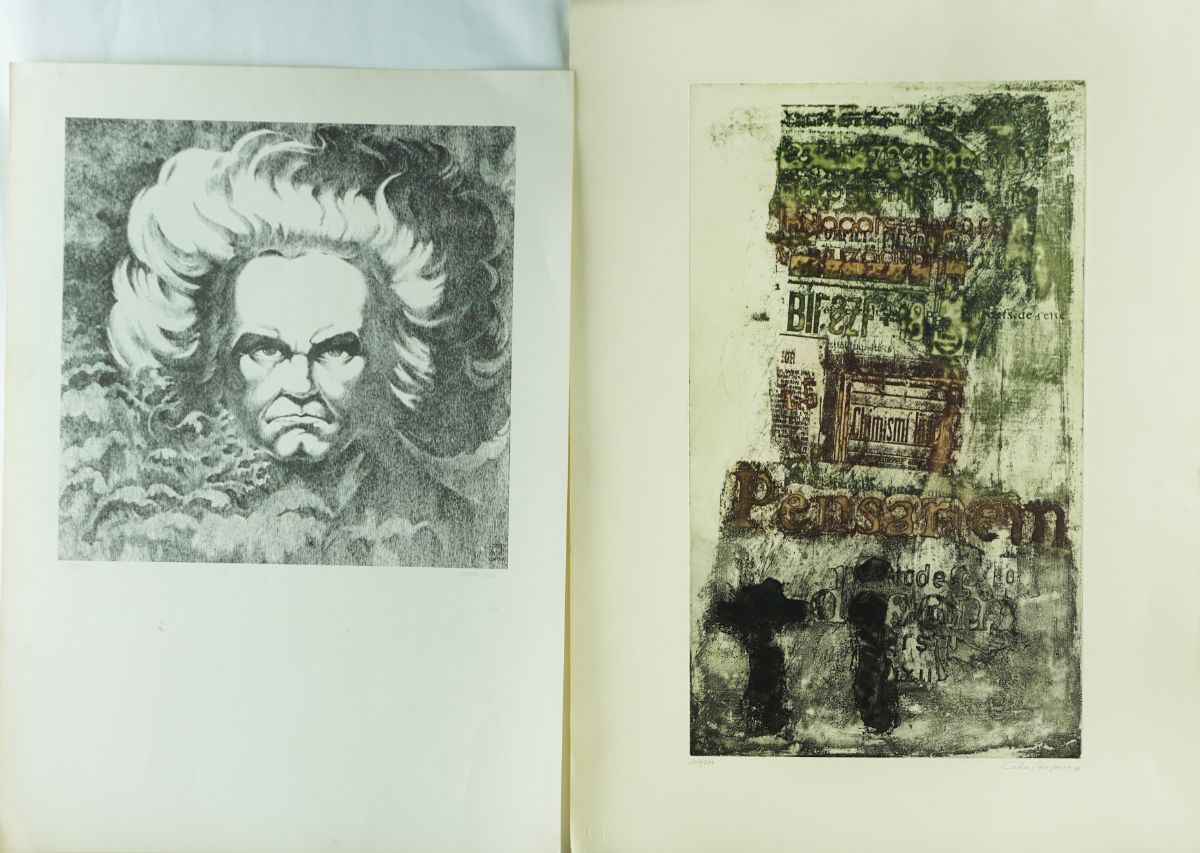 5 Serigrafias diversas