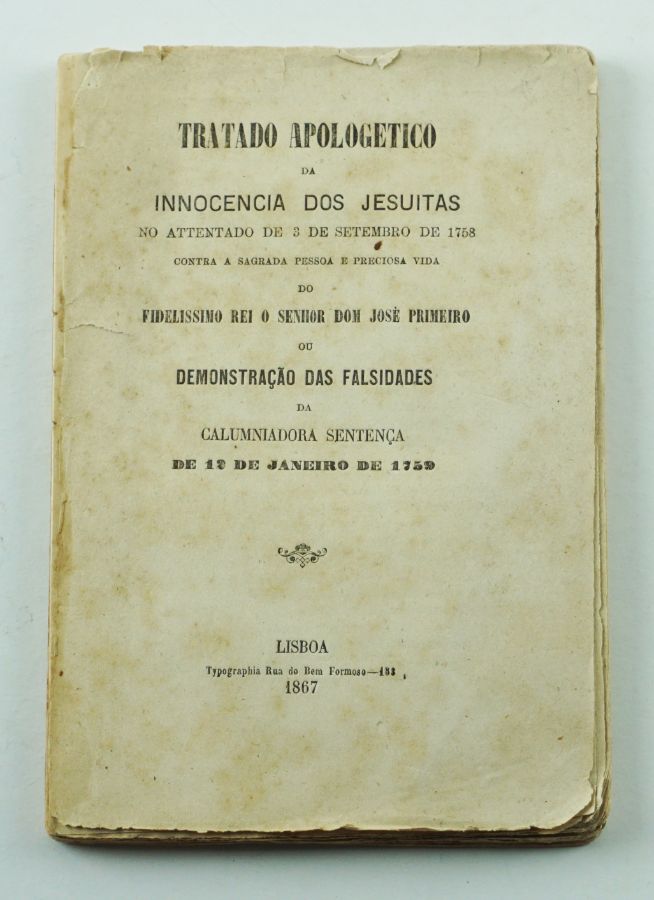 Tratado Apocogético da Inocência dos Jesuítas (1867)