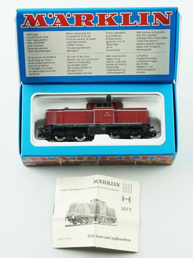 Modelismo Ferroviário – Marklin - Modelo vintage #3072 HO