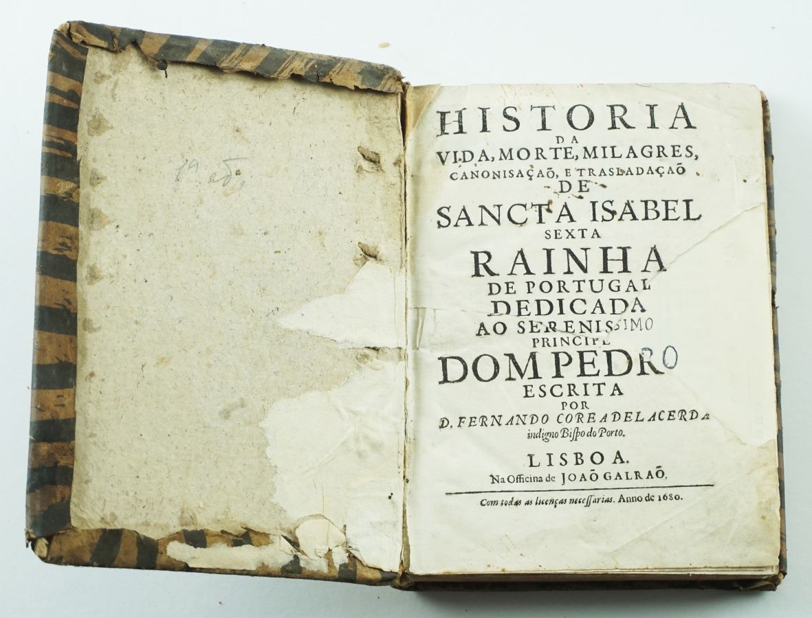 História de Santa Isabel Sexta Rainha de Portugal.