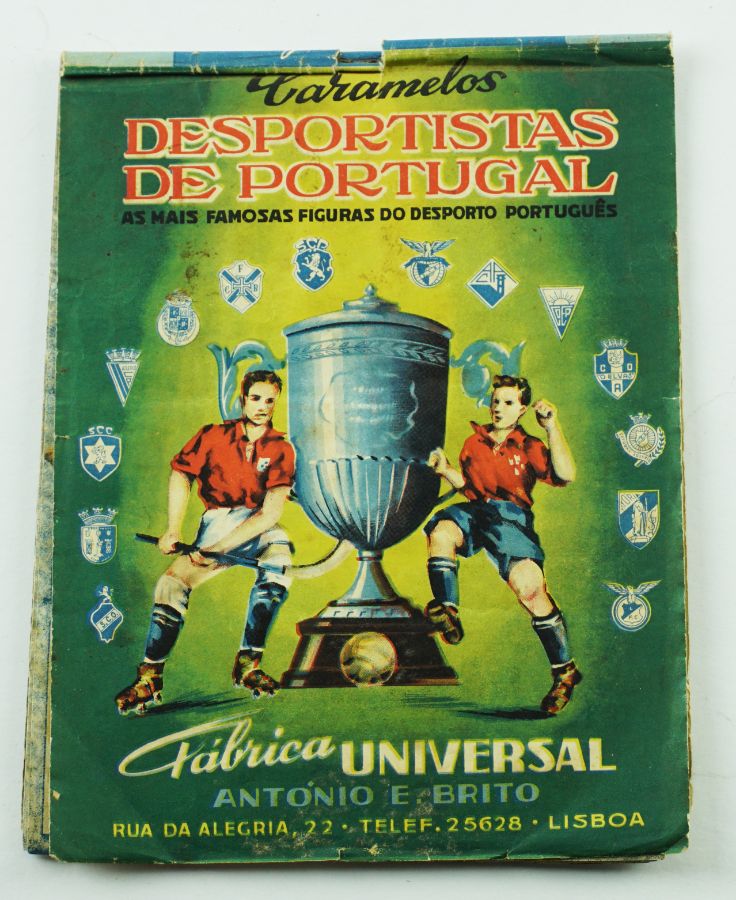 Caderno de Cromos de Futebol