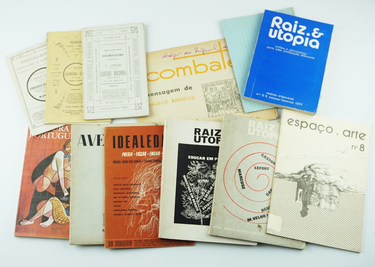 Publicações Literárias Portuguesas sec XIX e XX