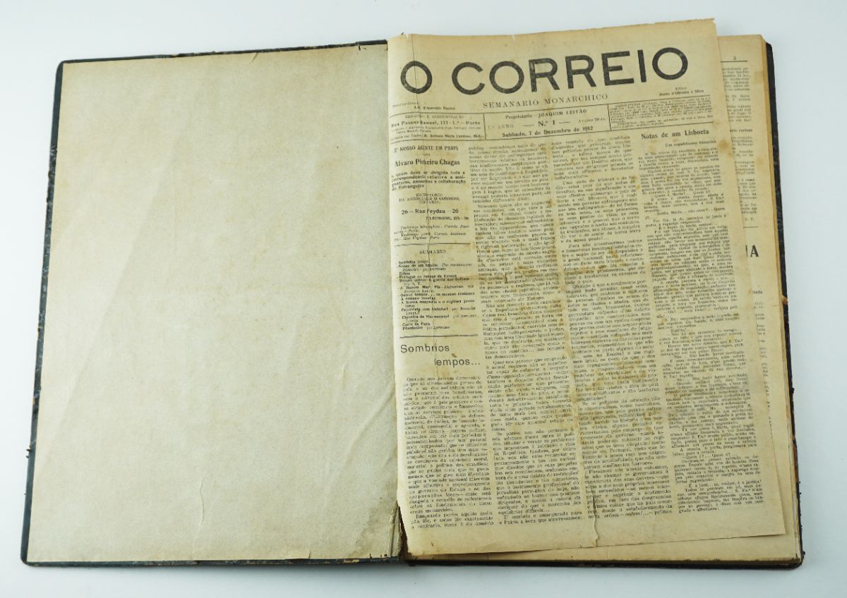 O Correio – Semanário Monárquico (1912-1913)