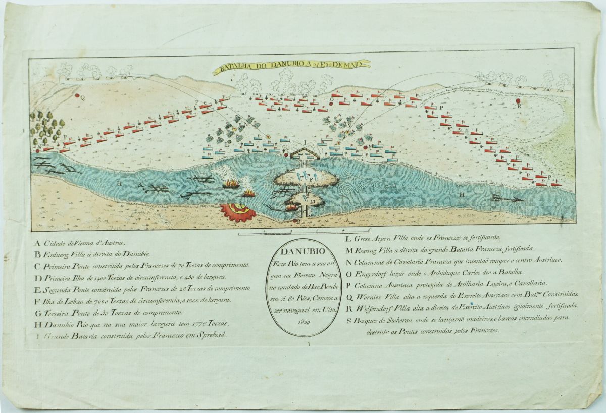 Gravura Portuguesa das Guerras Napoleónicas (1809)