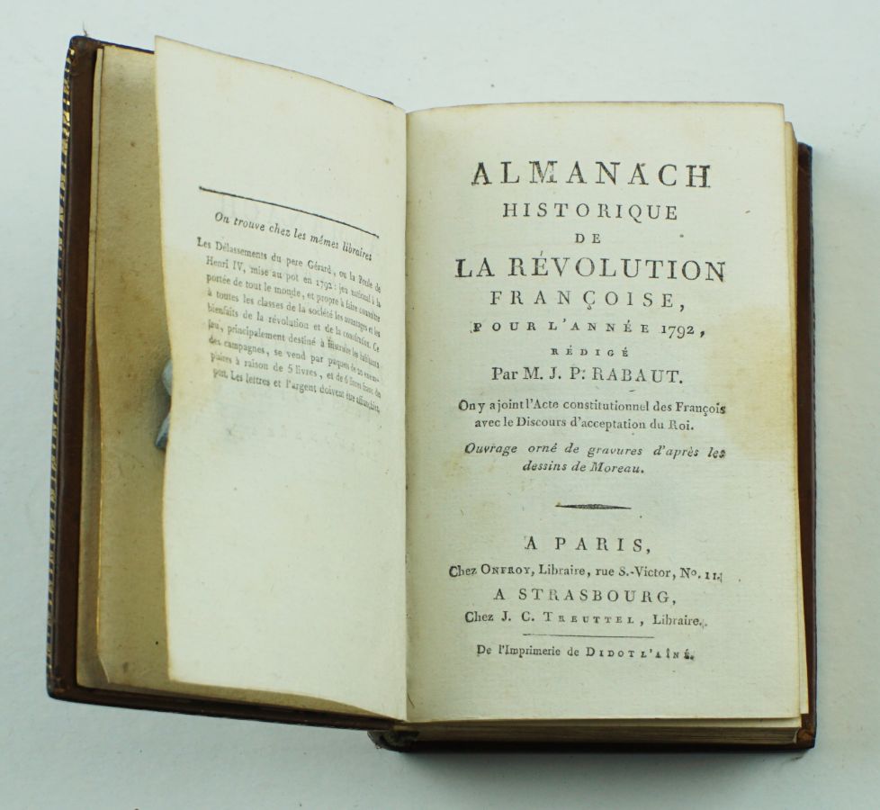 Almanaque da Revolução Francesa para 1792