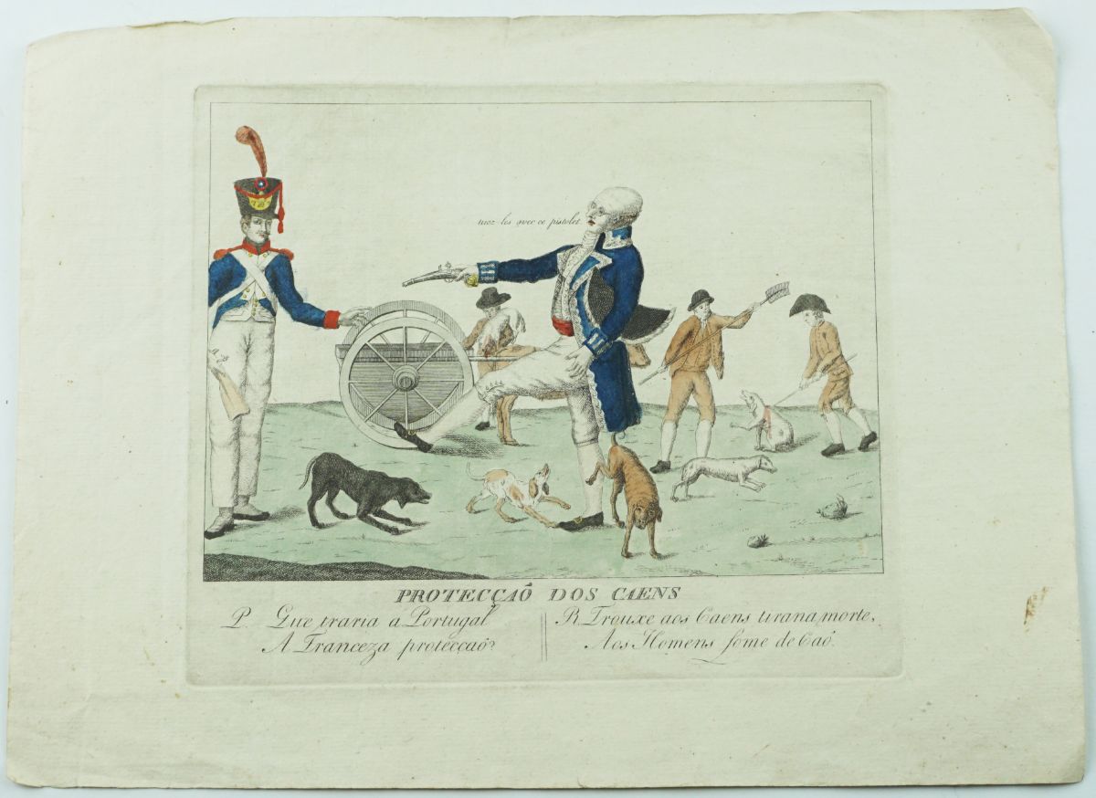 Gravura portuguesa da Guerra Peninsular (1808-1809)