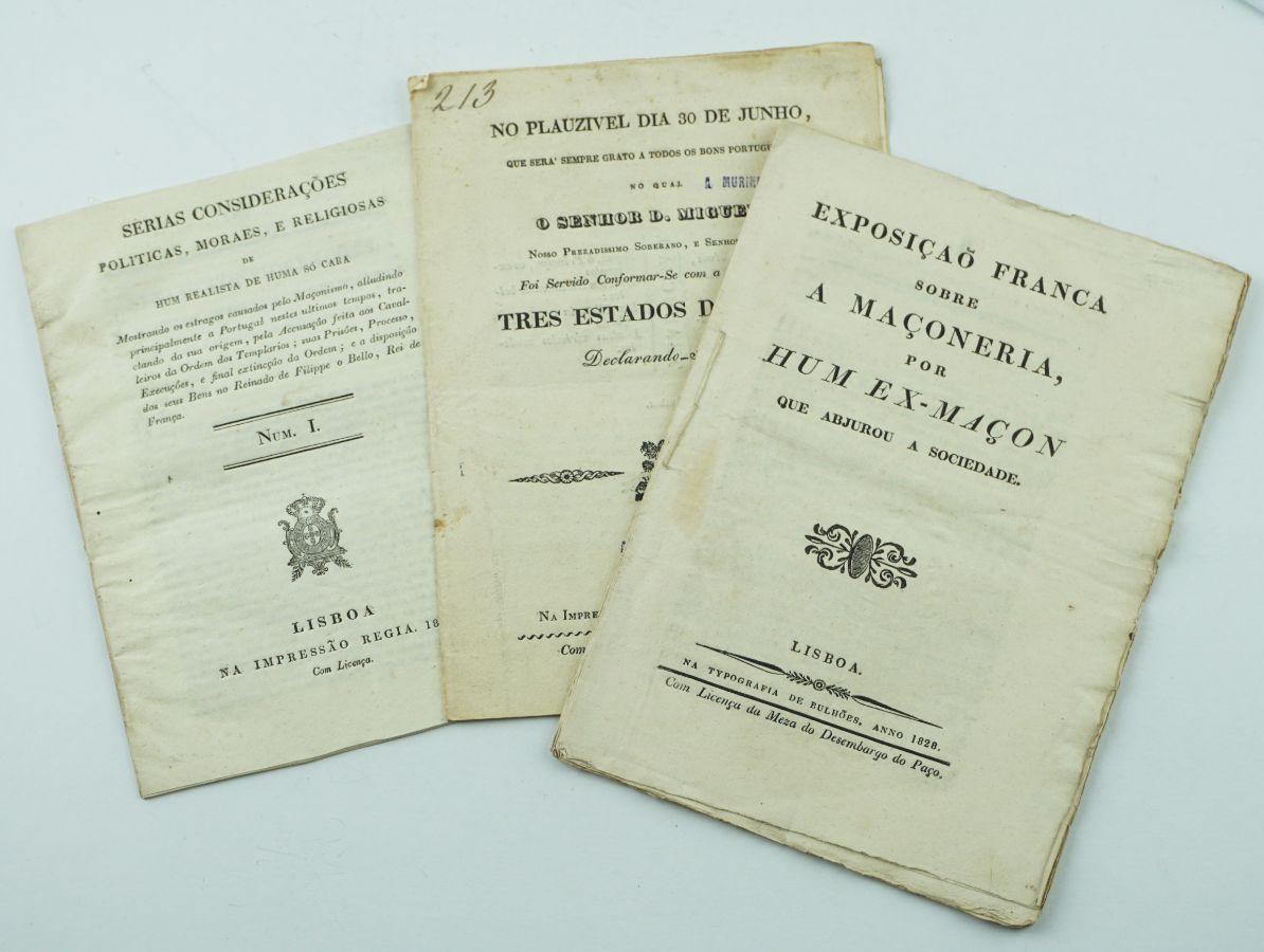 Publicações miguelistas antimaçónicas (1832)
