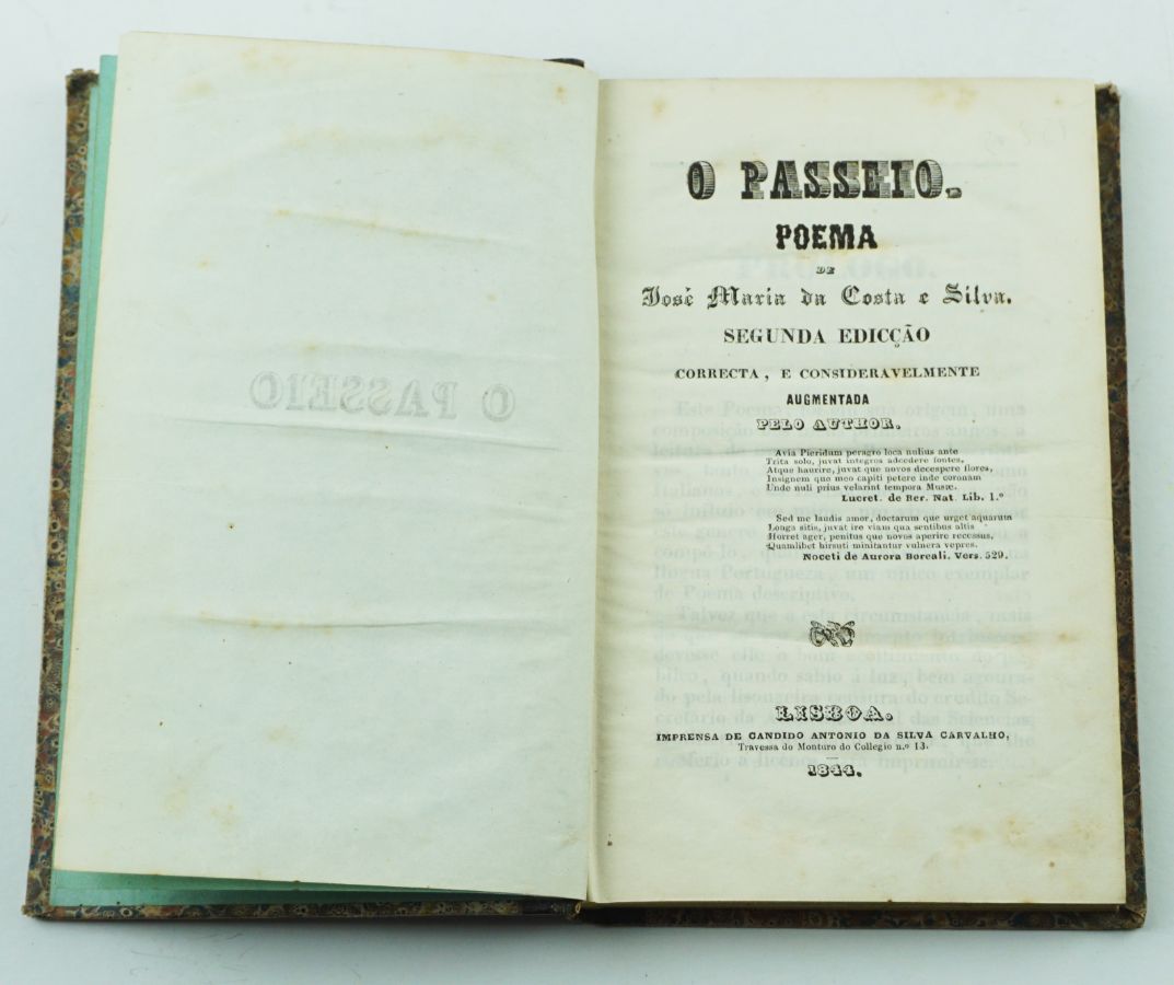 O Passeio, edição definitiva (1844)