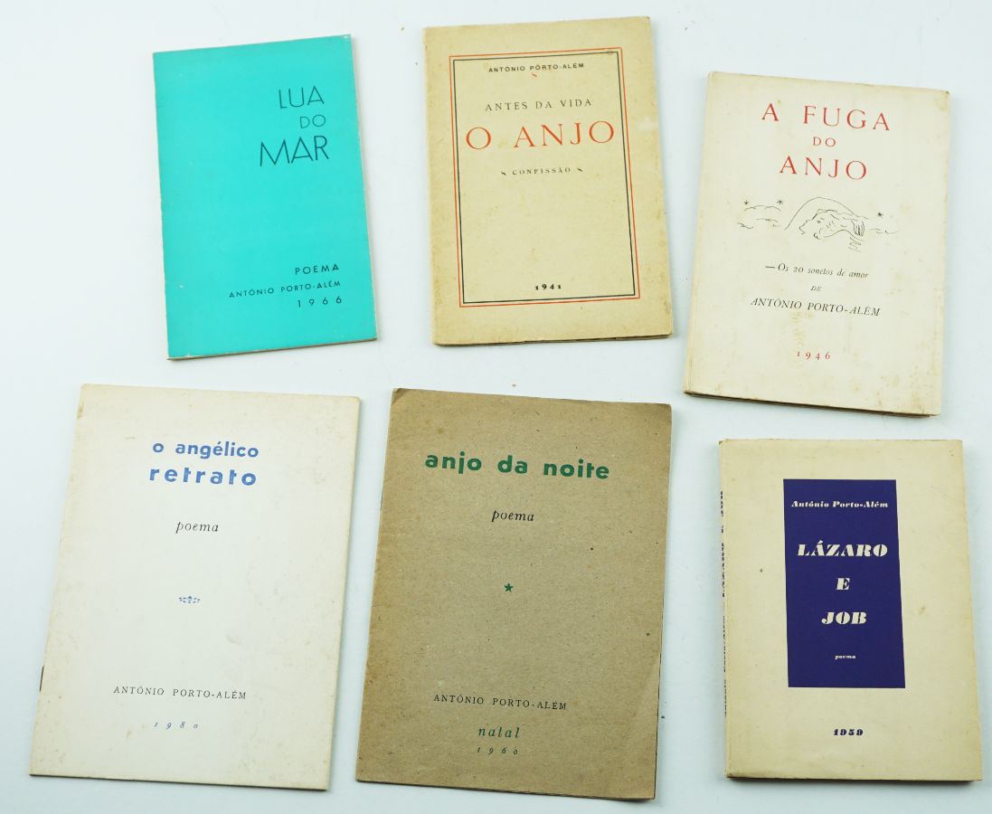 António Porto – Além – Primeiras Edições com dedicatória