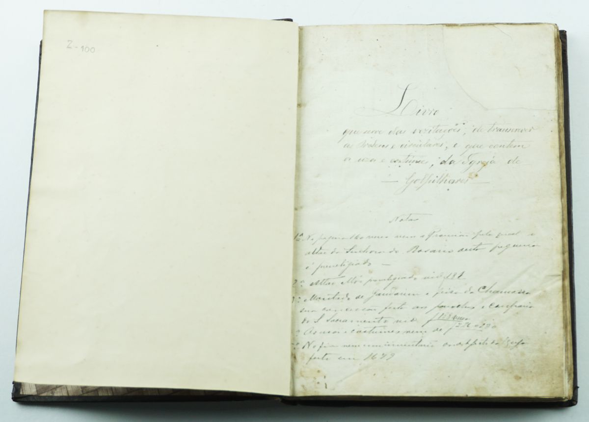 Livro das Vezitações da Freguezia de Gulpilhares – sec XVI – 1598