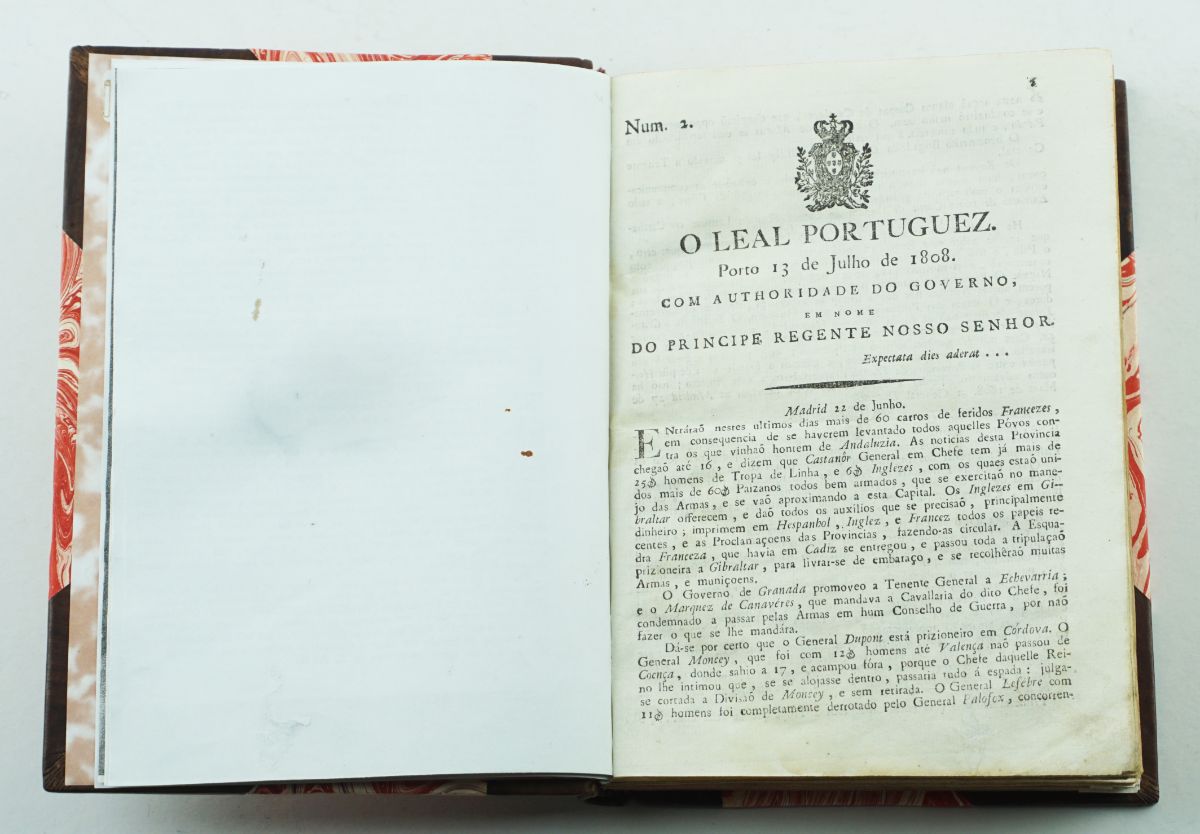 I Invasão Francesa – jornal O Leal Português (1808)