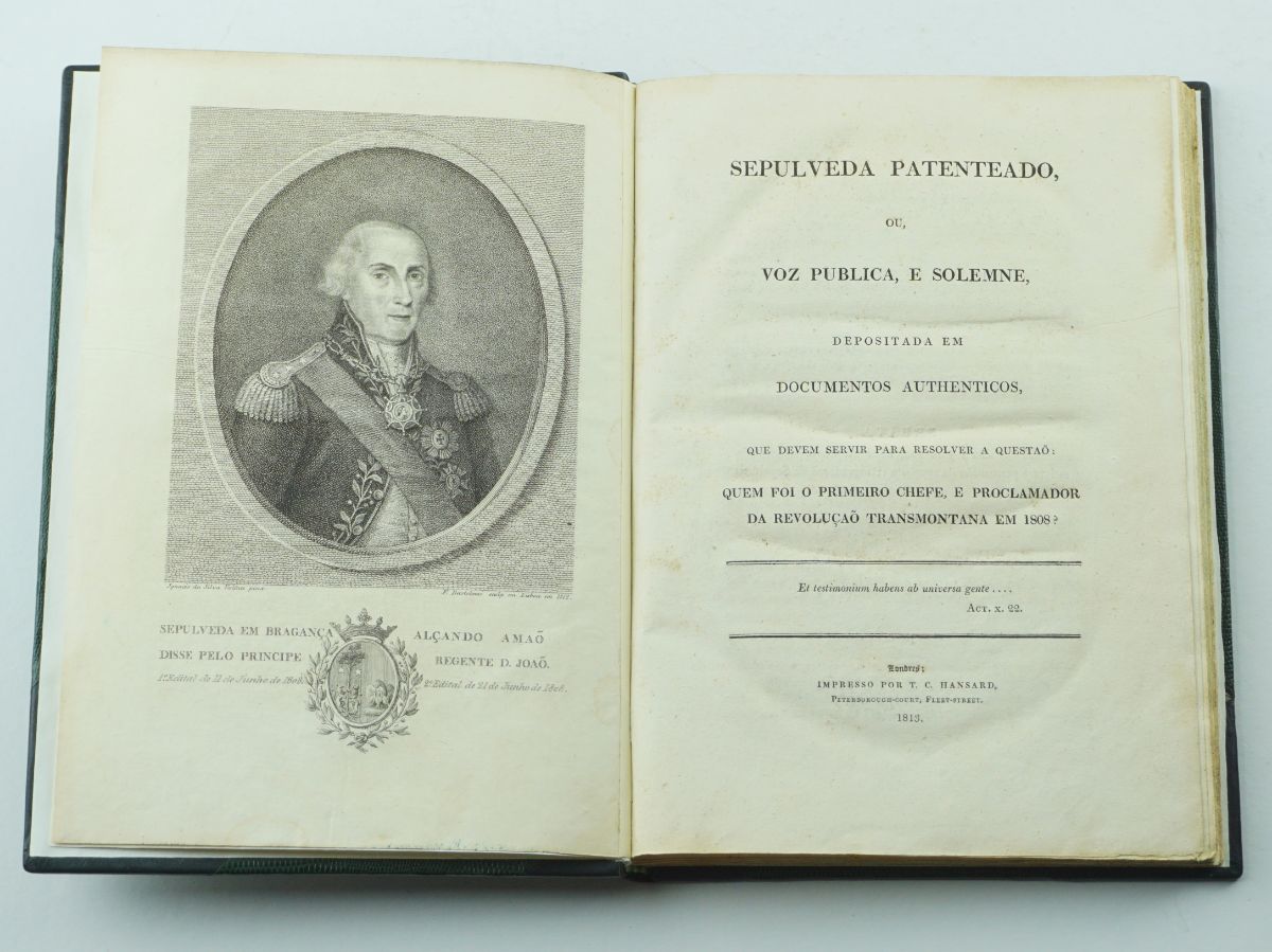 Obra sobre o general Sepúlveda (1813)