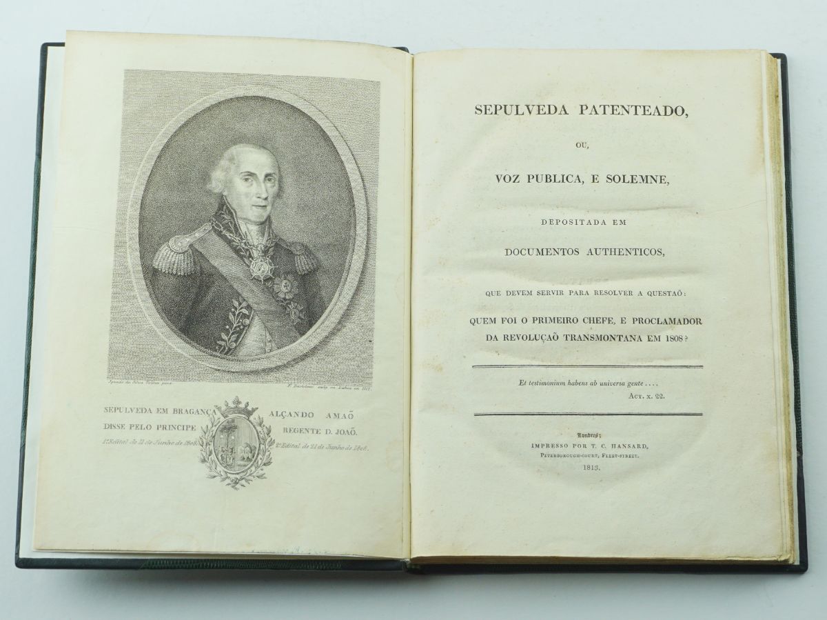 Obra sobre o general Sepúlveda (1813)