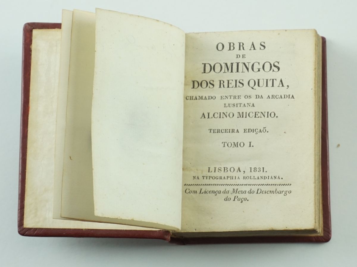 Obras de Domingos dos Reis Quita (1831)