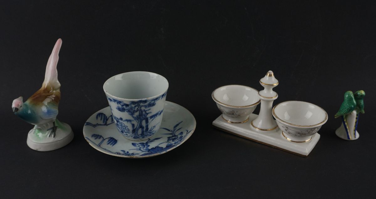 Lote de peças em porcelana