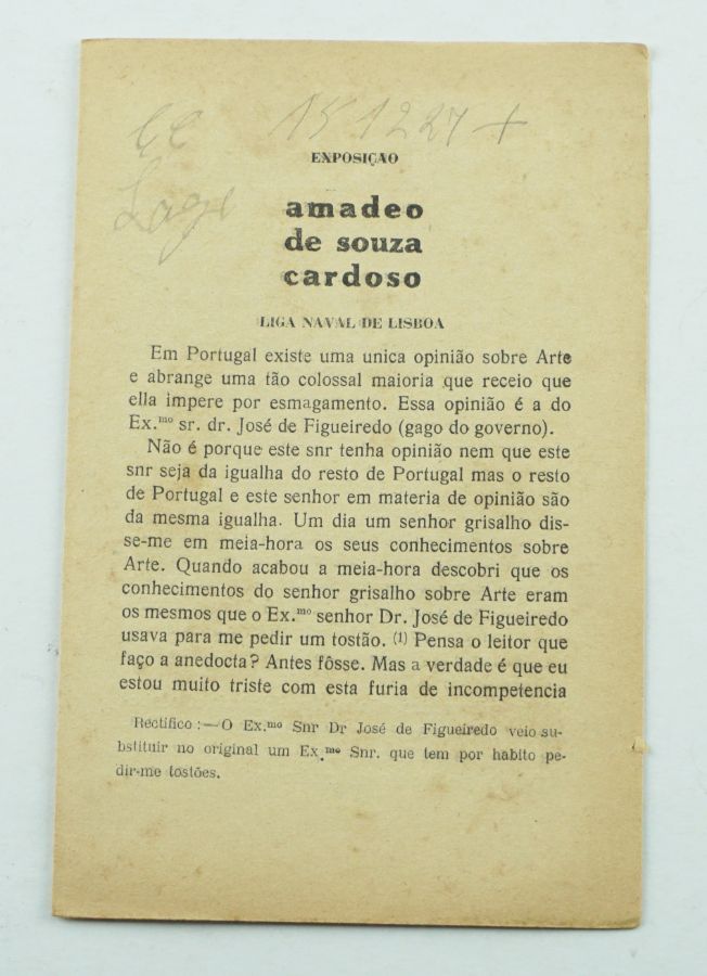 Amadeu de Souza Cardoso / Almada Negreiros