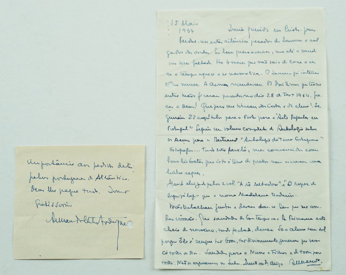 Armando Cortes Rodrigues – manuscrito