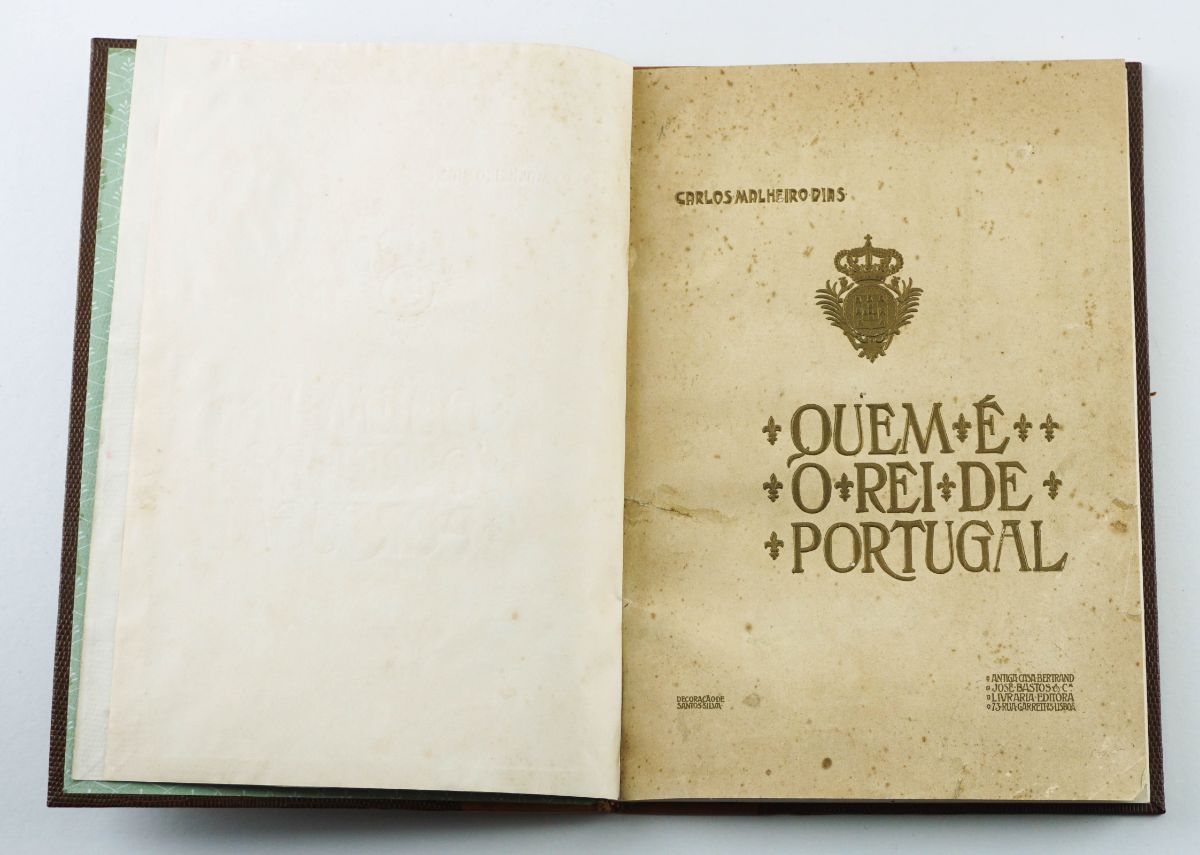 Bela obra sobre D. Manuel II (1908)
