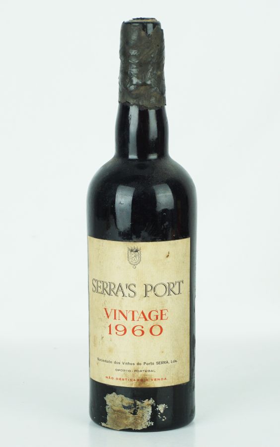 Garrafa de Vinho de Porto Vintage 1960