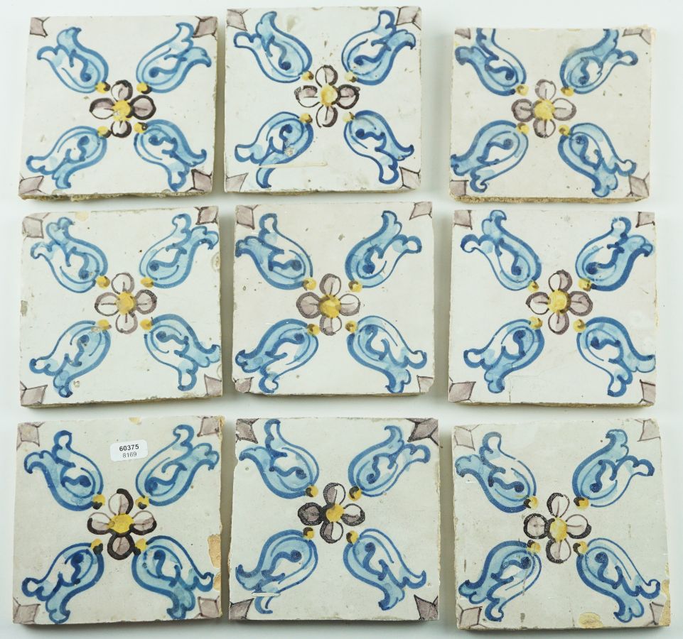 Painel de 9 Azulejos