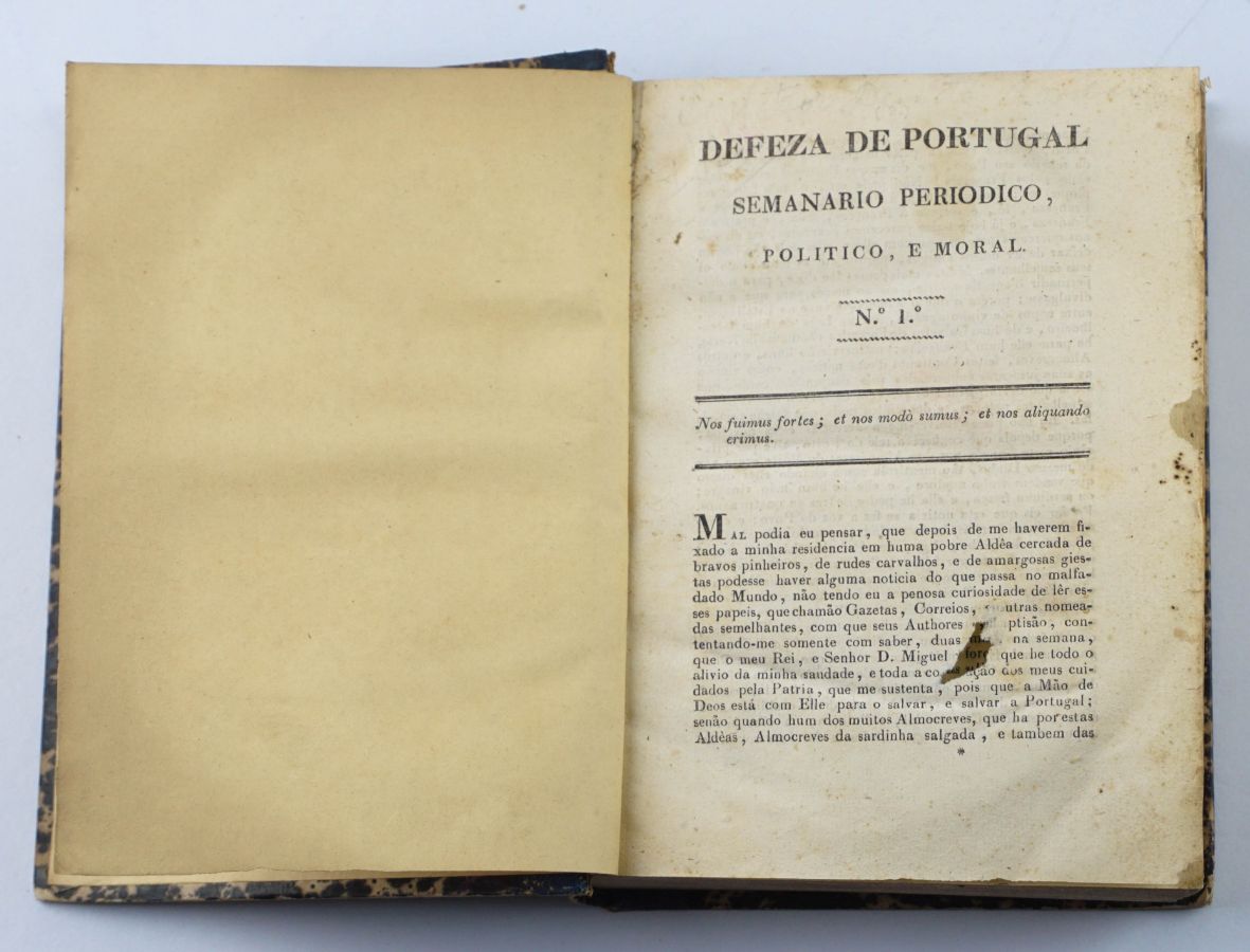 Importante periódico miguelista (1831-1832)