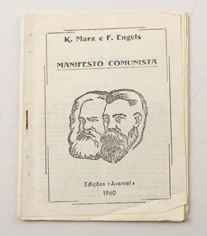 Manifesto Comunista – edição clandestina (1960)