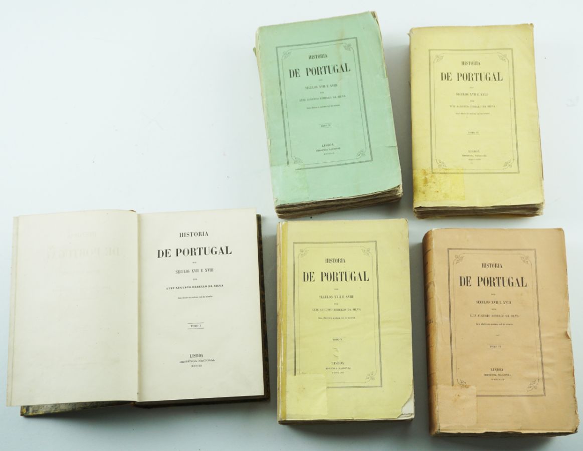 Historia de Portugal - Luiz Augusto Rebello da Silva