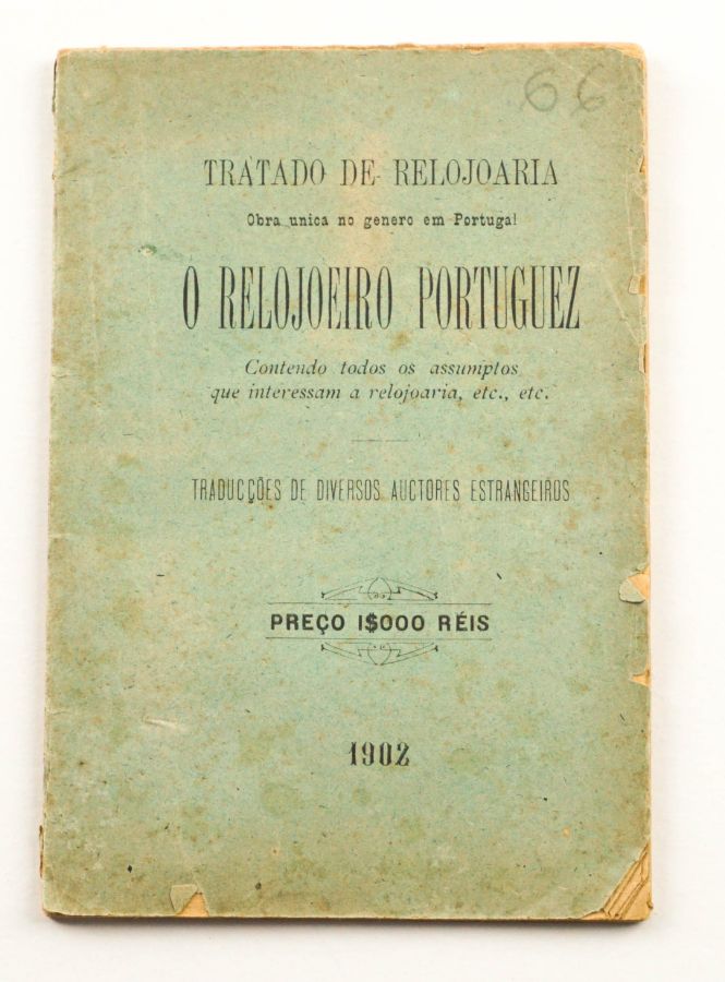 Tratado de Relojoaria – 1902