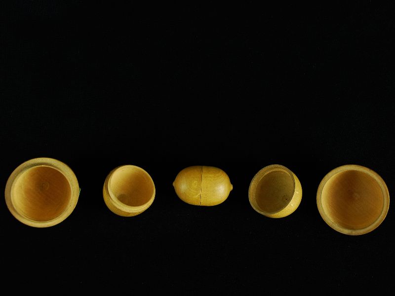 Conjunto de 6 ovos de costura