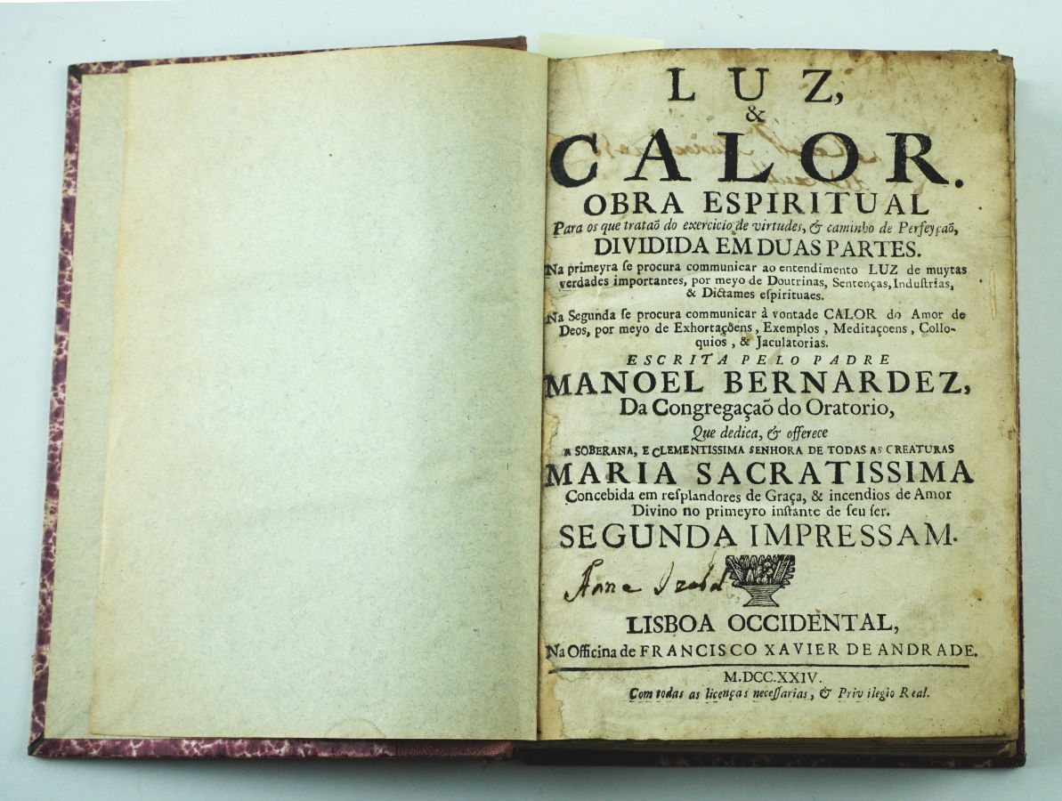 Luz e calor - 1724