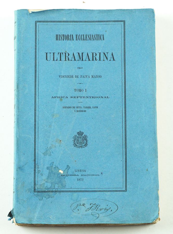 História Ecclesiastica Ultramarina -1872