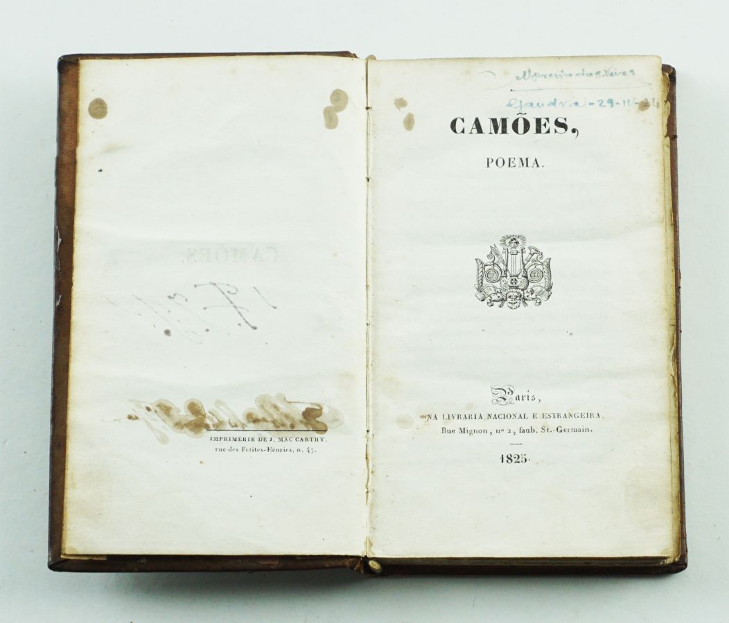 Almeida Garrett – Camões, 1ª edição